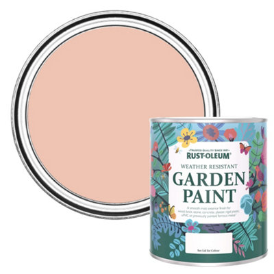 Rust-Oleum Coral Matt Garden Paint 750Ml from B&Q