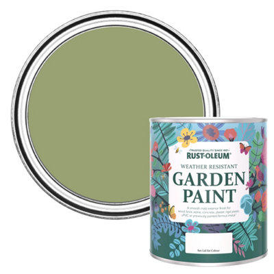 B&Q -  Familiar Ground Matt Garden Paint 750Ml