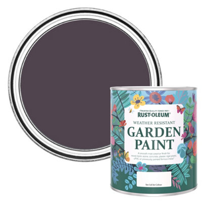 Rust-Oleum Grape Soda Matt Garden Paint 750Ml from B&Q