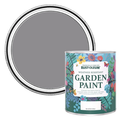 Rust-Oleum Iris Matt Garden Paint 750Ml from B&Q