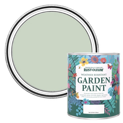 Rust-Oleum Green Laurel Matt Garden Paint 750Ml