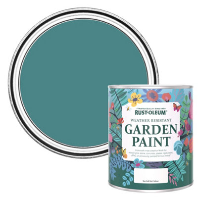Rust-Oleum Peacock Suit Matt Garden Paint 750Ml from B&Q