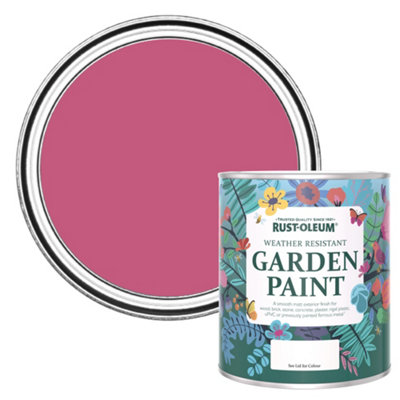 Rust-Oleum Raspberry Ripple Matt Garden Paint 750Ml from B&Q