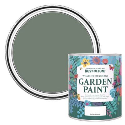B&Q -  Serenity Matt Garden Paint 750Ml