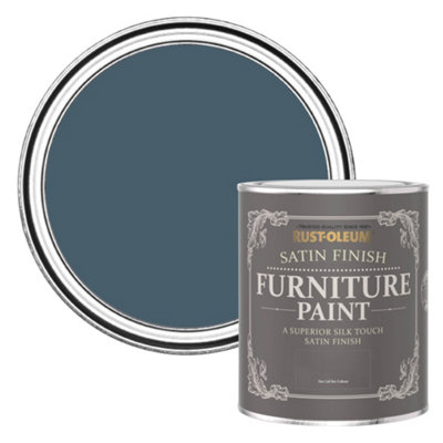 Rust-Oleum Blueprint Satin Furniture Paint 750Ml from B&Q