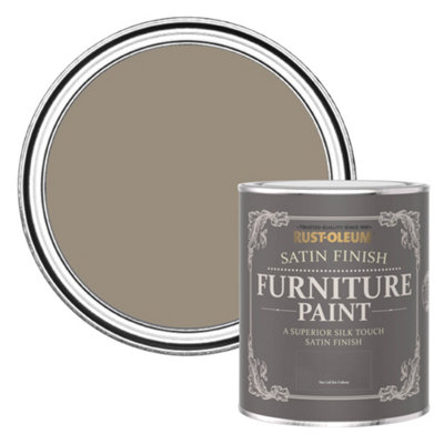 Rust-Oleum Cocoa Satin Furniture Paint 750Ml from B&Q