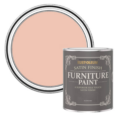 Rust-Oleum Coral Satin Furniture Paint 750Ml from B&Q
