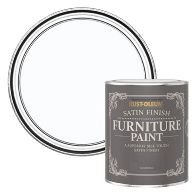 Rust-Oleum Icecap Satin Furniture Paint 750Ml from B&Q