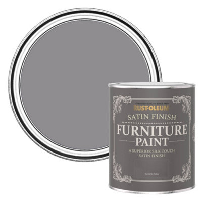 Rust-Oleum Iris Satin Furniture Paint 750Ml from B&Q