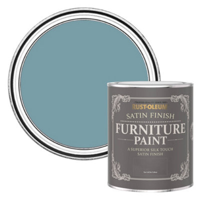 Rust-Oleum Pacific State Satin Furniture Paint 750Ml from B&Q