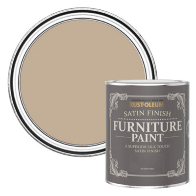 Rust-Oleum Salted Caramel Satin Furniture Paint 750Ml from B&Q