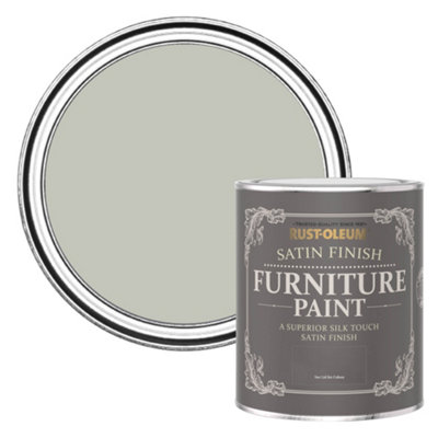 Rust-Oleum Tyne Fog Satin Furniture Paint 750Ml from B&Q