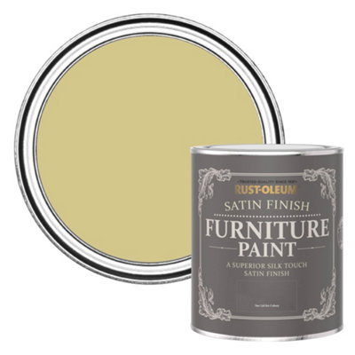 Rust-Oleum Wasabi Satin Furniture Paint 750Ml from B&Q