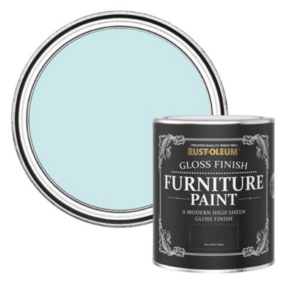 Rust-Oleum Duck Egg Gloss Furniture Paint 750Ml from B&Q