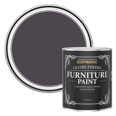 Rust-Oleum Grape Soda Gloss Furniture Paint 750Ml from B&Q