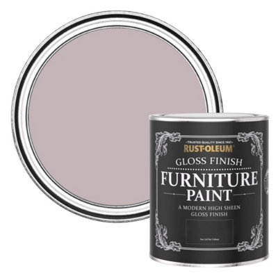 Rust-Oleum Lilac Wine Gloss Furniture Paint 750Ml from B&Q