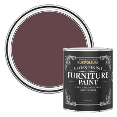 Rust-Oleum Mulberry Street Gloss Furniture Paint 750Ml from B&Q
