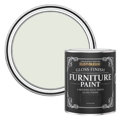 Rust-Oleum Sage Mist Gloss Furniture Paint 750Ml from B&Q