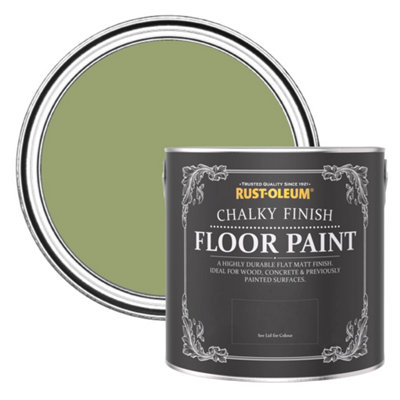 Rust-Oleum Familiar Ground Chalky Finish Floor Paint 2.5L from B&Q