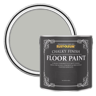 Rust-Oleum Flint Chalky Finish Floor Paint 2.5L from B&Q