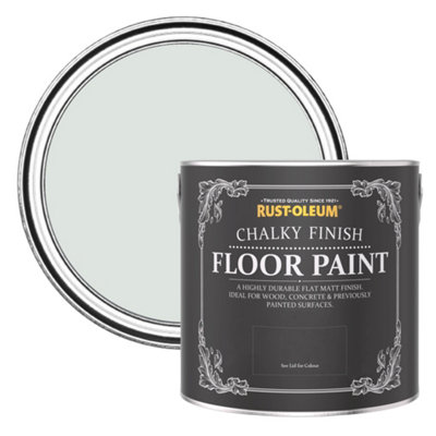 Rust-Oleum Library Grey Chalky Finish Floor Paint 2.5L from B&Q