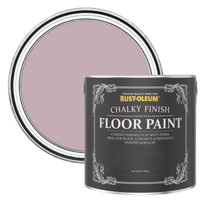 Rust-Oleum Little Light Chalky Finish Floor Paint 2.5L from B&Q