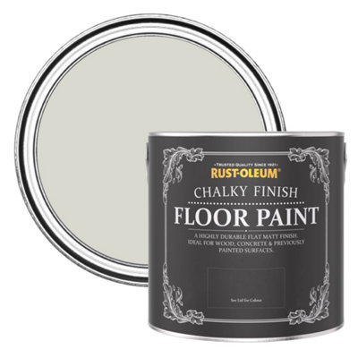 Rust-Oleum Mocha Chalky Finish Floor Paint 2.5L from B&Q