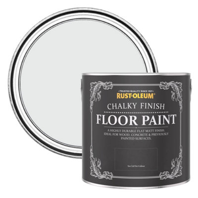 Rust-Oleum Monaco Mist Chalky Finish Floor Paint 2.5L from B&Q