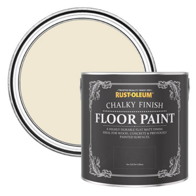 Rust-Oleum Quarry Lime Chalky Finish Floor Paint 2.5L from B&Q