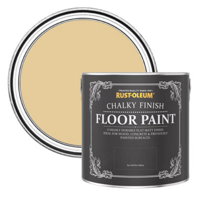 Rust-Oleum Sandstorm Chalky Finish Floor Paint 2.5L from B&Q