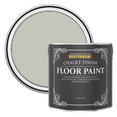 Rust-Oleum Tyne Fog Chalky Finish Floor Paint 2.5L from B&Q