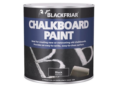 Blackfriar 250Ml Chalkboard Paint For Durable Writing Surface from B&Q
