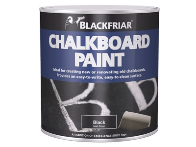 Blackfriar Bf0520002E1 Chalkboard Paint 500Ml Bkfbbp500 from B&Q