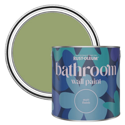 Rust-Oleum Familiar Ground Matt Bathroom Wall & Ceiling Paint 2.5L from B&Q