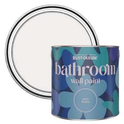 Rust-Oleum Fleur Matt Bathroom Wall & Ceiling Paint 2.5L from B&Q
