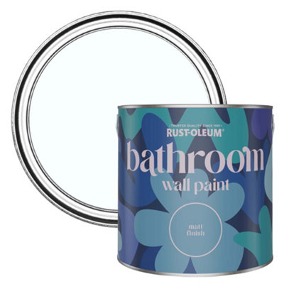 Rust-Oleum Icecap Matt Bathroom Wall & Ceiling Paint 2.5L from B&Q