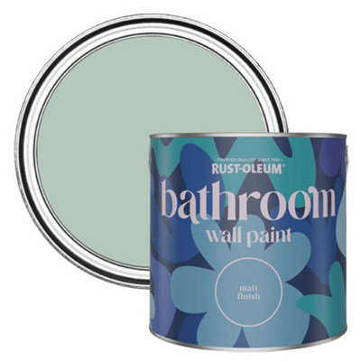 Rust-Oleum Leaplish Matt Bathroom Wall & Ceiling Paint 2.5L from B&Q