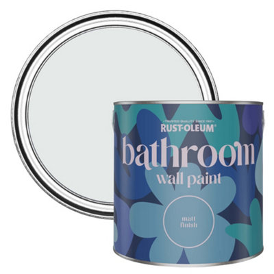 Rust-Oleum Monaco Mist Matt Bathroom Wall & Ceiling Paint 2.5L from B&Q