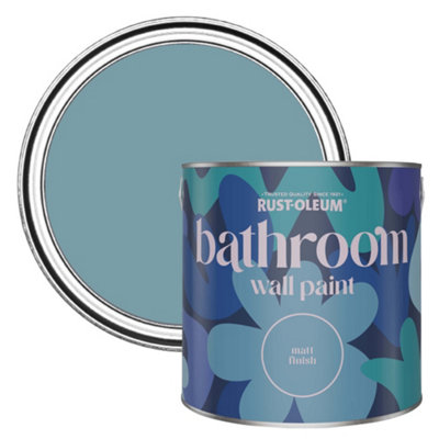 Rust-Oleum Pacific State Matt Bathroom Wall & Ceiling Paint 2.5L from B&Q