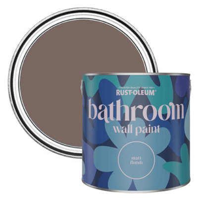 Rust-Oleum Rivers Edge Matt Bathroom Wall & Ceiling Paint 2.5L from B&Q
