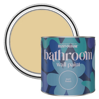 Rust-Oleum Sandstorm Matt Bathroom Wall & Ceiling Paint 2.5L from B&Q