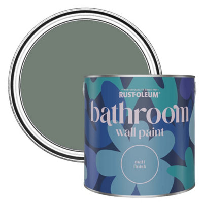 Rust-Oleum Serenity Matt Bathroom Wall & Ceiling Paint 2.5L from B&Q
