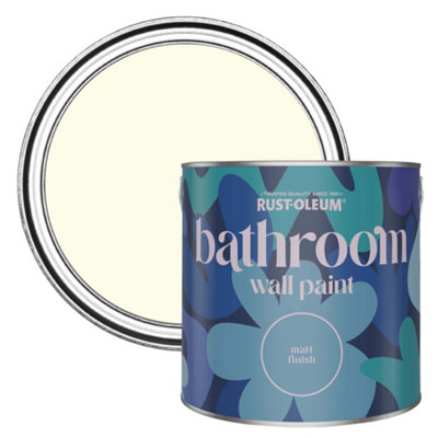 Rust-Oleum Shortbread Matt Bathroom Wall & Ceiling Paint 2.5L from B&Q