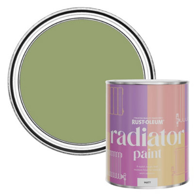 Rust-Oleum Familiar Ground Matt Radiator Paint 750Ml from B&Q