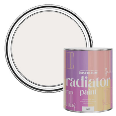 Rust-Oleum Fleur Matt Radiator Paint 750Ml from B&Q