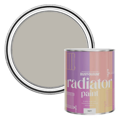 Rust-Oleum Gorthleck Matt Radiator Paint 750Ml from B&Q