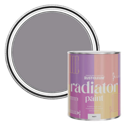 Rust-Oleum Iris Matt Radiator Paint 750Ml from B&Q