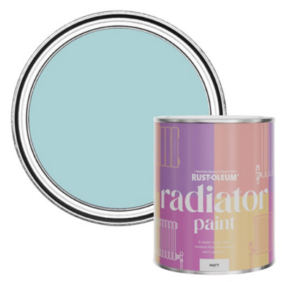 Rust-Oleum Little Cyclades Matt Radiator Paint 750Ml from B&Q