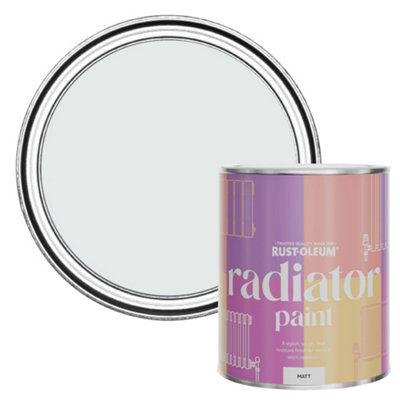 Rust-Oleum Monaco Mist Matt Radiator Paint 750Ml from B&Q