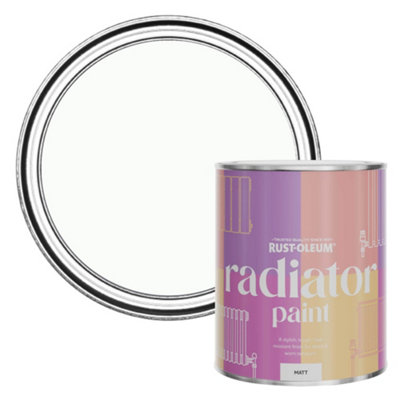 Rust-Oleum Moonstone Matt Radiator Paint 750Ml from B&Q